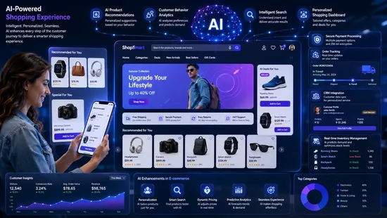 AI-powered personalized e-commerce shopping experience